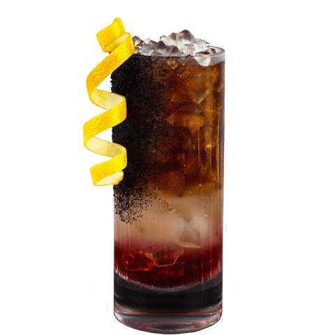 Graveyard Smash cocktail made with Kraken Black Spiced Rum